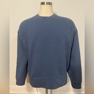 ZARA Crew Neck Cropped Sweatshirt